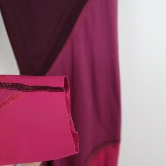 Lululemon Women Size 8 Colour Me Ombre Colorblock Tight Athletic Pullon Leggings - Picture 5 of 7